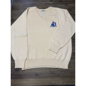 Vintage 1987 Men's 100% Pure Wool Sweater | RPYC America's Cup | Bromley 20